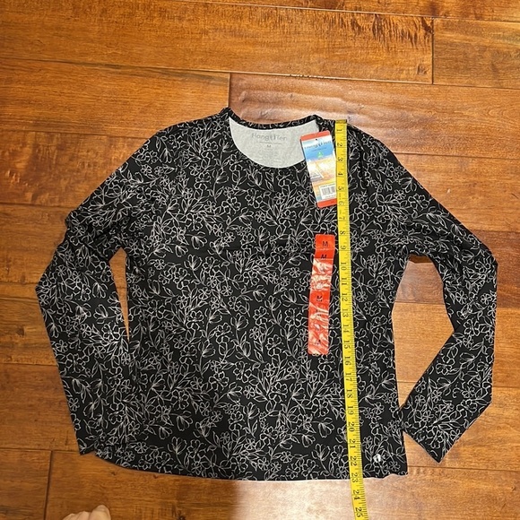 NWT Hang Ten Ladies' Sun Tee Black Size M - Picture 7 of 11